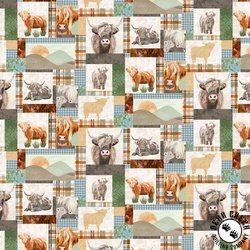 Studio E Fabrics Highlander Patchwork Multi Studio E Fabrics Highlander Patchwork Multi