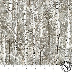 Northcott Naturescapes Wild at Heart Forest Dark Taupe