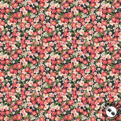 Windham Fabrics Jolene Flowerbed Black