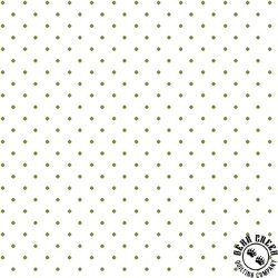 Maywood Studio Beautiful Basics Classic Dot White/Green