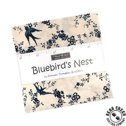 Bluebird's Nest Charm Pack by Moda Bluebird's Nest Charm Pack by Moda