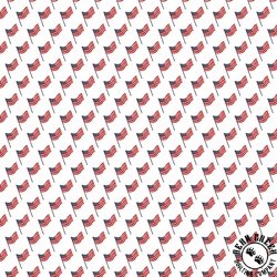 Riley Blake Designs Stars and Stripes Forever Flags White Riley Blake Designs Stars and Stripes Forever Flags White