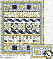 My Sunflower Garden Free Quilt Pattern