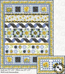 My Sunflower Garden Free Quilt Pattern My Sunflower Garden Free Quilt Pattern
