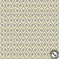 Marcus Fabrics Dandy Pansies Petite Pansies Multi