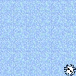 Clothworks Simple Life Leaves Denim Clothworks Simple Life Leaves Denim