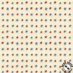 P&B Textiles Love and Glory Set Ditsy Stars Cream