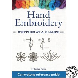 Hand Embroidery Stitches At-A-Glance