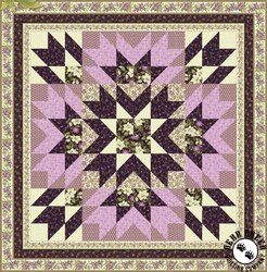 Ribbon Floral Blossoming Stars Free Quilt Pattern by Benartex Ribbon Floral Blossoming Stars Free Quilt Pattern by Benartex