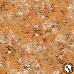 P&B Textiles Still Life Stone Texture Orange