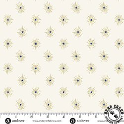 Andover Fabrics Tradition Star Burst White