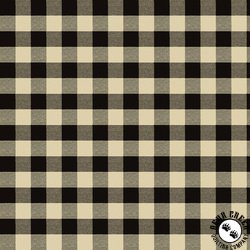 Clothworks Snow Mountain Plaid Dark Butter