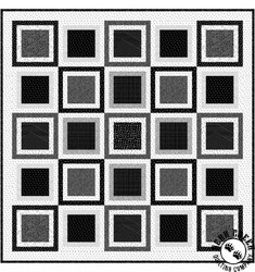 Pen and Ink Frame of Mind Free Quilt Pattern