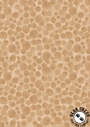 Lewis and Irene Fabrics Bumbleberries Light Khaki