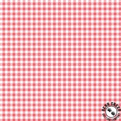 Riley Blake Designs Summer Skies and Fireflies Gingham Tea Rose Riley Blake Designs Summer Skies and Fireflies Gingham Tea Rose