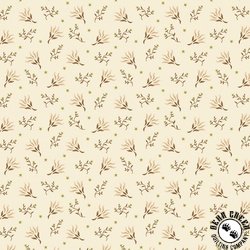 Henry Glass Buttercream and Brickle Bits Stars and Sprigs Cream Henry Glass Buttercream and Brickle Bits Stars and Sprigs Cream