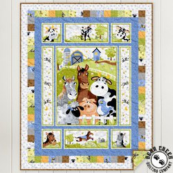 Barnyard Blues Pasture Pals Free Quilt Pattern