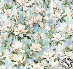 Hoffman Fabrics Forest Fawn Floral Bluegrass Hoffman Fabrics Forest Fawn Floral Bluegrass