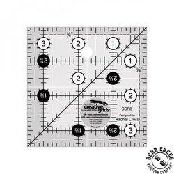 Creative Grids Quilting Ruler 3 1/2 Inch Square