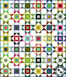 Jewelbox Facets Free Quilt Pattern
