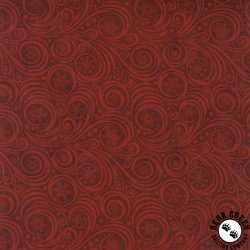 In The Beginning Winter Solstice II Snow Swirl Dark Red In The Beginning Winter Solstice II Snow Swirl Dark Red
