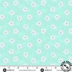 Andover Fabrics Thousand Steps Sea Urchin Light Seafoam