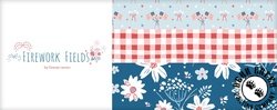 Firework Fields Fat Quarter Bundle by Riley Blake Designs Firework Fields Fat Quarter Bundle by Riley Blake Designs