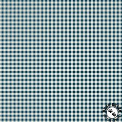 Andover Fabrics Cozy House Petite Gingham Midnight