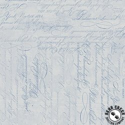 Blank Quilting English Blue and White Handwriting Light Gray Blank Quilting English Blue and White Handwriting Light Gray
