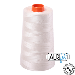 Aurifil Thread Silver White Large Cone