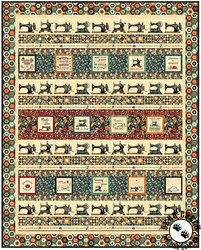 Stitching Stripes Quilt Pattern