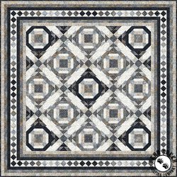 In The Neighborhood Gray/Black Free Quilt Pattern