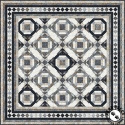 In The Neighborhood Gray/Black Free Quilt Pattern