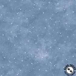 P&B Textiles Celestial Seasons Starry Sky Blue P&B Textiles Celestial Seasons Starry Sky Blue