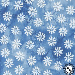 Moda Sunshine and Blue Skies Flower Shower Bluebell