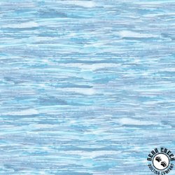 P&B Textiles Bear in Mind Flowing Water Texture Light Blue