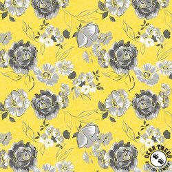 Windham Fabrics Verona Fiori Yellow Windham Fabrics Verona Fiori Yellow