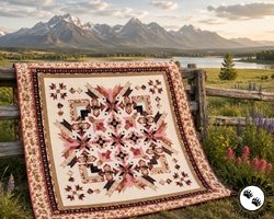 Crimson Majesty Quilt Kit