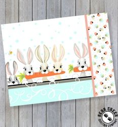 Harold the Hare Easy Pillowcase Free Pattern