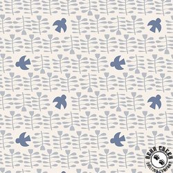 Andover Fabrics Conway Cottage Amongst the Flowers Oat