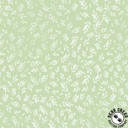 Benartex Follow Your Joy Leafy Sprig Light Sage
