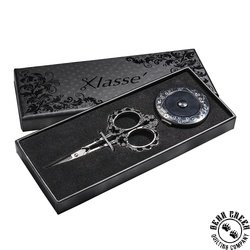 Klasse Classic Black Embroidery Gift Set