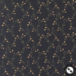 Moda Quail Run Creeping Vine Indigo