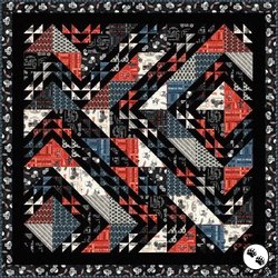 Born to Ride Jamboree Free Quilt Pattern