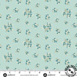 Andover Fabrics Lighthouse Sand Verbena Clear Sky