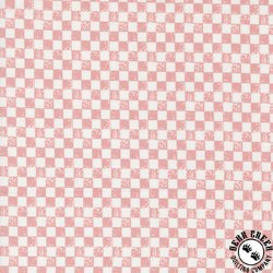 Moda Love Blooms Checkers Blush Moda Love Blooms Checkers Blush