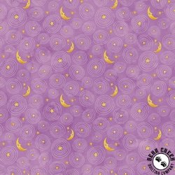 Riley Blake Designs Ghoul Friends Stars and Moons Purple Riley Blake Designs Ghoul Friends Stars and Moons Purple