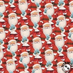 Blank Quilting Comfort and Joy Santa Red Blank Quilting Comfort and Joy Santa Red