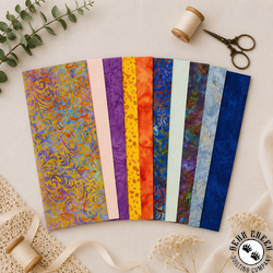 Batik #4 Extra Wide Strip Bundle
