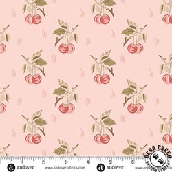 Andover Fabrics Lighthouse Cerise Cherry Ice Cream